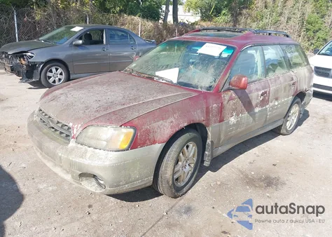 2002 Subaru Outback Limited z USA, uszkodzony, nr VIN 4S3BH686927665230